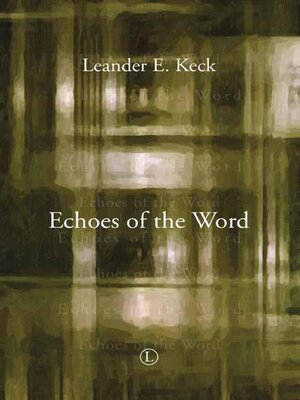 cover image of Echoes of the Word